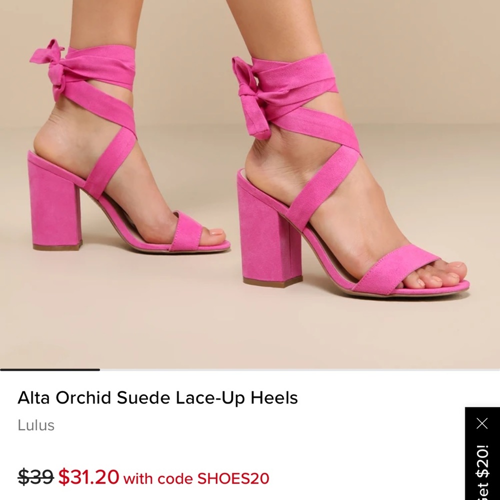 Lulu's Pink Women's Heels